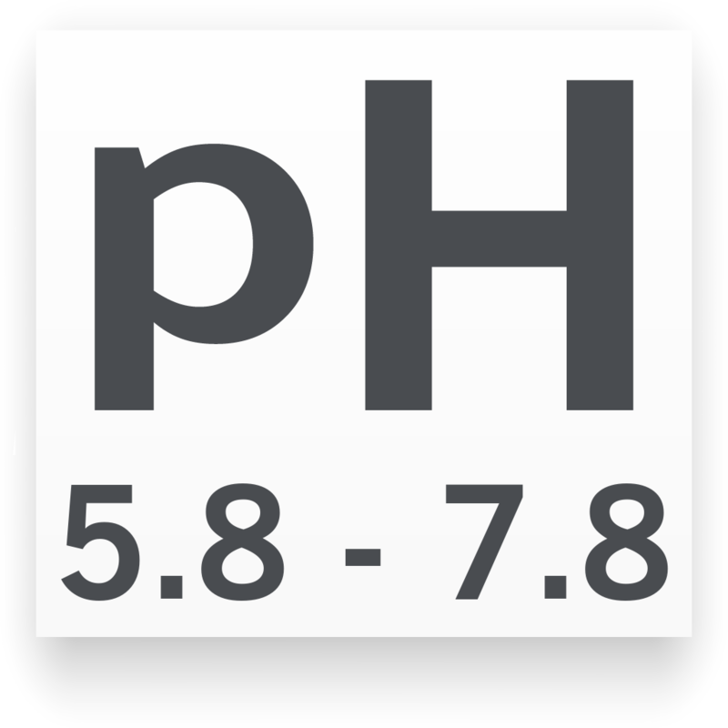 pH mínimo/máximo para Ancistrus