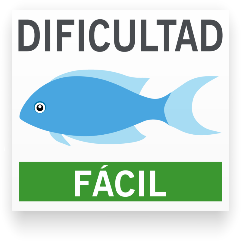 Dificultad de Anguila Espinosa Ocelada