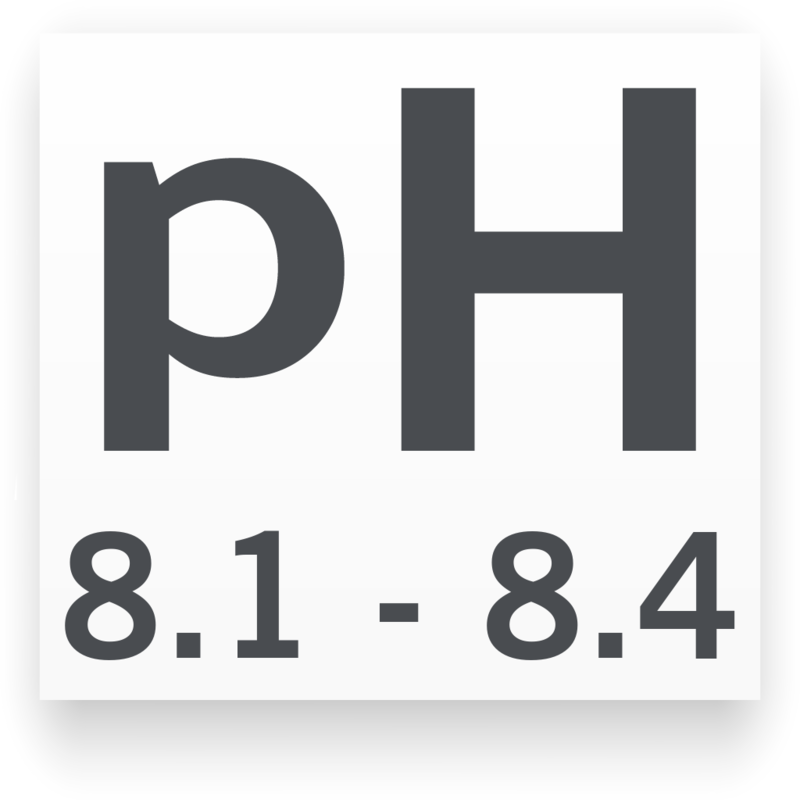 pH mínimo/máximo para Cíclido Cebra Perla