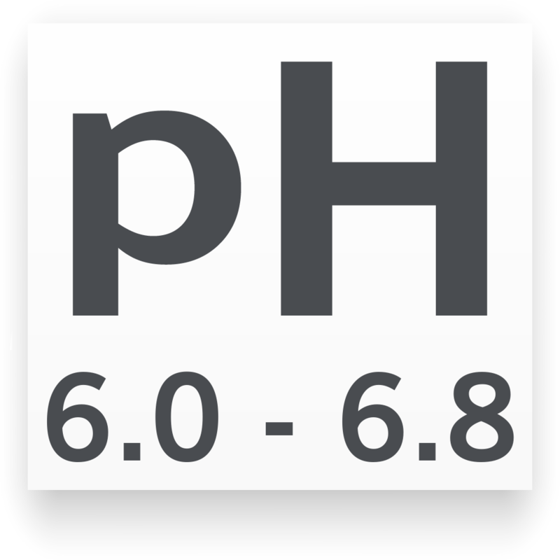 pH mínimo/máximo para Disco Opalino Blanco