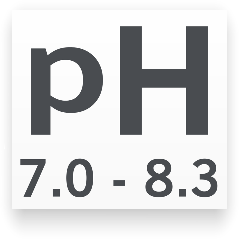 pH mínimo/máximo para Platy Arcoíris Velo