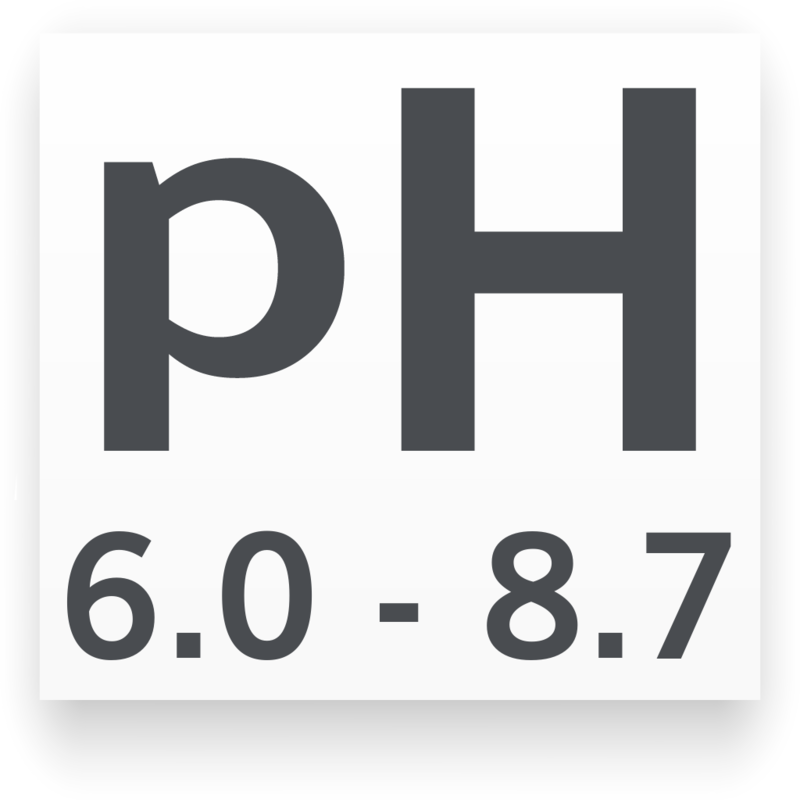 pH mínimo/máximo para Polypterus Palmas
