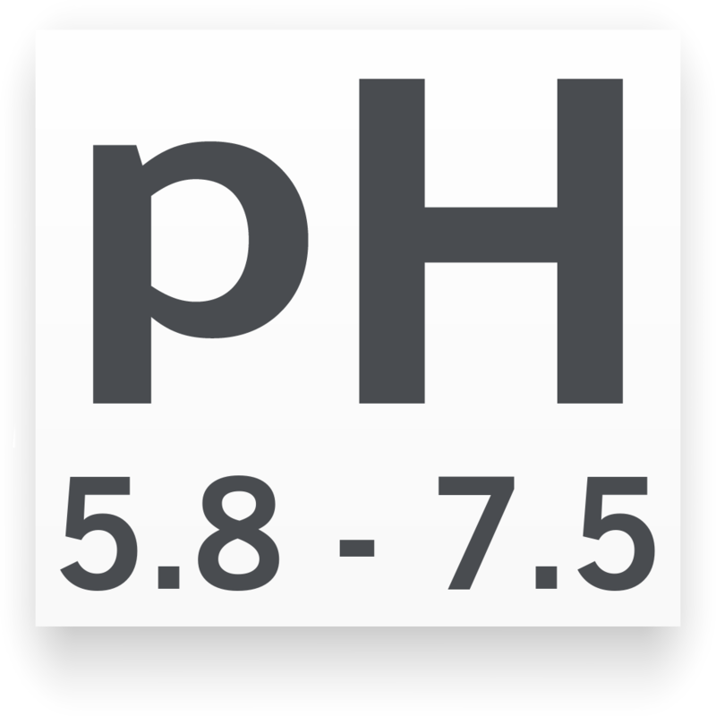 pH mínimo/máximo para Tetra Serpa Velo